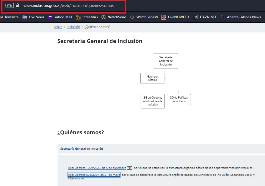 Secretaría General de Inclusión
